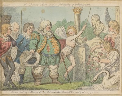 Um esboço extravagante, para a memória de Shakespeare 作： George Cruikshank