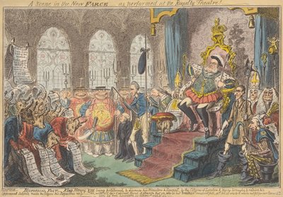 Kohtaus uudessa farssissa - kuten esitetään Royalty-teatterissa! 作： George Cruikshank
