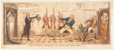 1813年6月1日、英語史への叙事詩的探究。 作： George Cruikshank