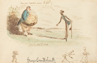 不親切な願い 作： George Cruikshank