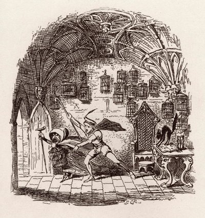 グリム童話と 作： George Cruikshank