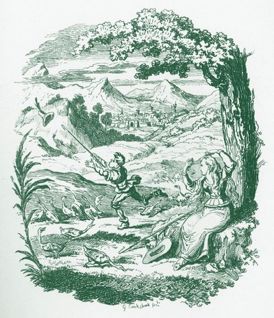グリム童話と 作： George Cruikshank