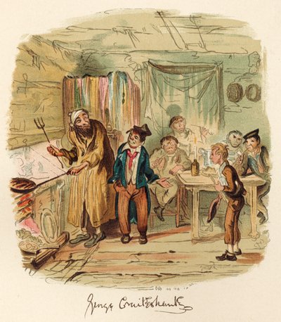 チャールズ・ディケンズの本 作： George Cruikshank