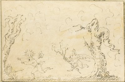 コミックシーン 作： George Cruikshank