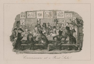 印刷物販売での鑑定人 作： George Cruikshank