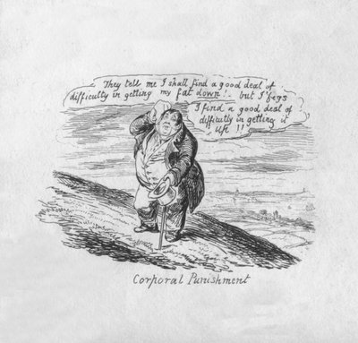体罰、1829年 作： George Cruikshank