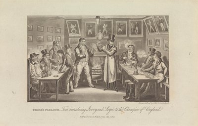 クリブのパーラー 作： George Cruikshank