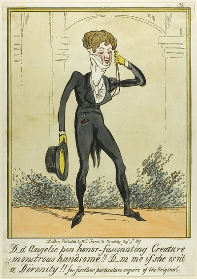 D_d Angelic pon honor-Fascinating Creature Monstrous Handsome! 作： George Cruikshank
