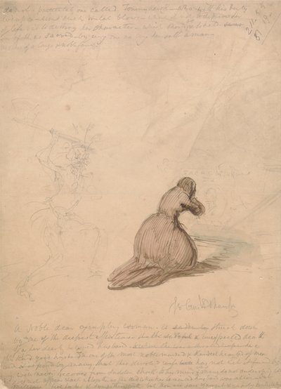 献身的な妻 作： George Cruikshank