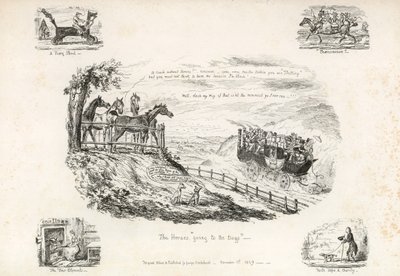 ガーニーの蒸気キャリッジ 作： George Cruikshank