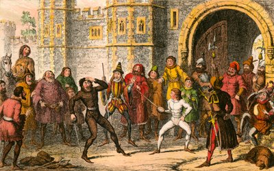 ヘンリー4世、パートII 作： George Cruikshank