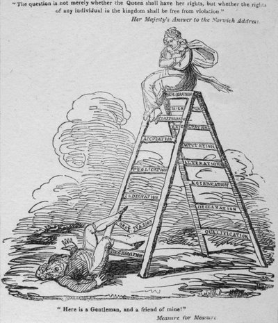 これが紳士で、私の友人です！、c1820。 作： George Cruikshank