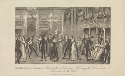 Vida mais elevada em Londres... 作： George Cruikshank