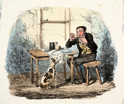 希望（手描きの彫刻） 作： George Cruikshank