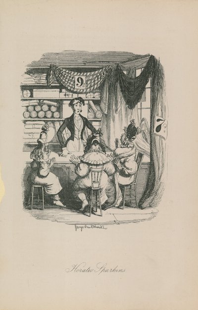 ホレイショスパークス 作： George Cruikshank