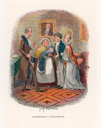 ハードタイムズのイラスト 作： George Cruikshank