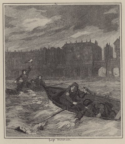 ジャック・シェパードのイラスト 作： George Cruikshank