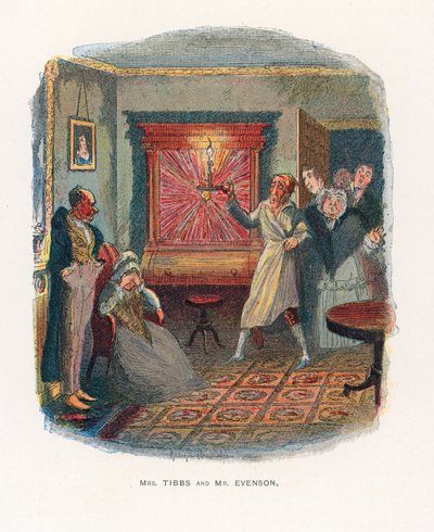 ボズによるスケッチ用イラスト 作： George Cruikshank