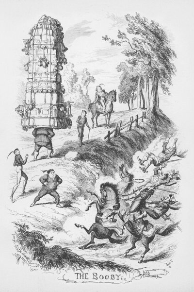 ジョージ・クルイックシャンクの「The Pentamerone」のイラスト（エングレービング 作： George Cruikshank