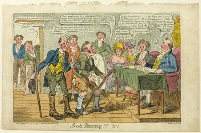 アイルランドの良識！!No.1 作： George Cruikshank
