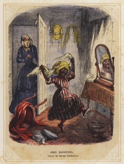 Joco Rejoicing（カラーリトグラフ 作： George Cruikshank