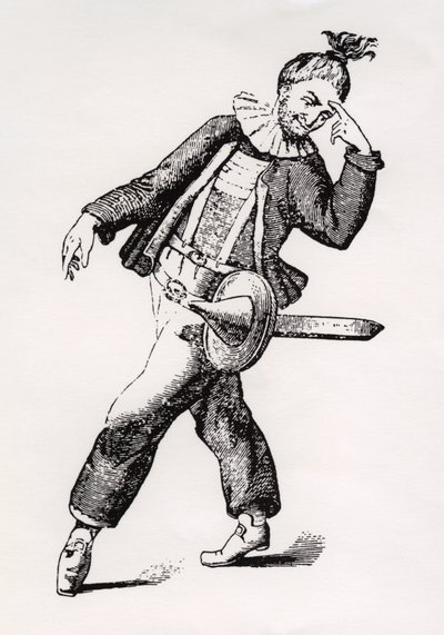 カスパー・パンチ、19世紀。 作： George Cruikshank