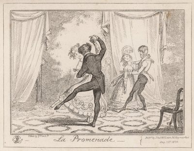 散歩 作： George Cruikshank