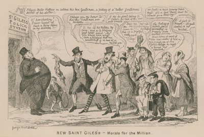 ニューセントジャイルズ 作： George Cruikshank