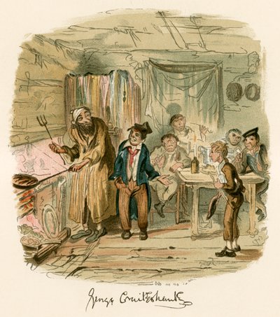オリバーツイスト 作： George Cruikshank