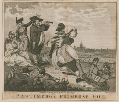 プリムローズヒルの娯楽 作： George Cruikshank