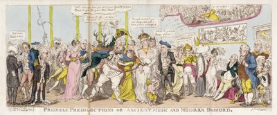 プリンスリー・プレディレクティング、あるいは古代音楽と現代の不協和音 作： George Cruikshank