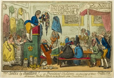 オークション 作： George Cruikshank