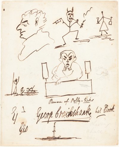 風刺スケッチ 作： George Cruikshank