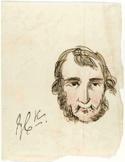 自画像 作： George Cruikshank