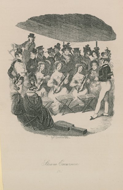スチームエクスカーション 作： George Cruikshank