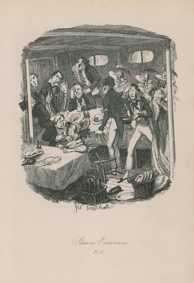 スチームエクスカーション 作： George Cruikshank