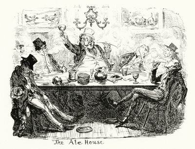 The Ale House (彫刻) 作： George Cruikshank