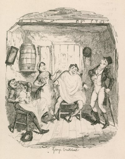 理髪店 作： George Cruikshank