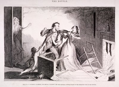 「ボトル」、1847 作： George Cruikshank