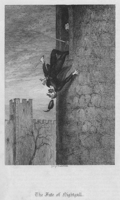 ナイトガルの運命（彫刻 作： George Cruikshank