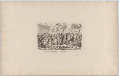 The First Shilling Day-Coming Out, 1851., 1851. 作： George Cruikshank
