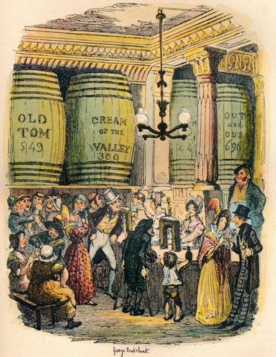 ジンパレス、c1900 作： George Cruikshank