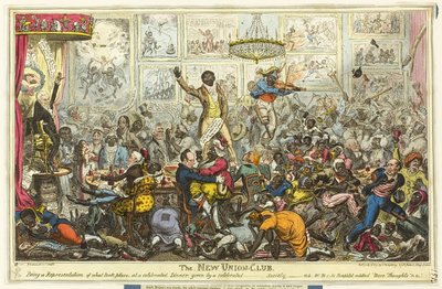 ニューユニオンクラブ 作： George Cruikshank