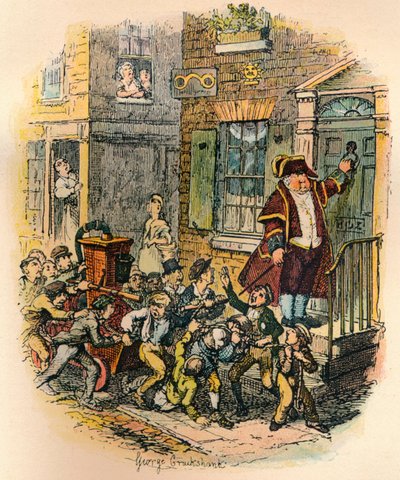 Parish Engine、c1900 作： George Cruikshank
