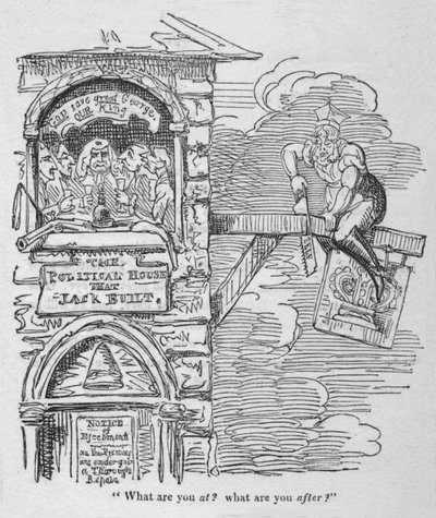 あなたは何をしているのですか、c1820。 作： George Cruikshank