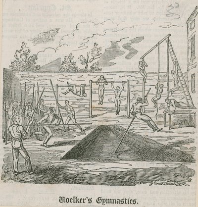 Woelkerの体操 作： George Cruikshank