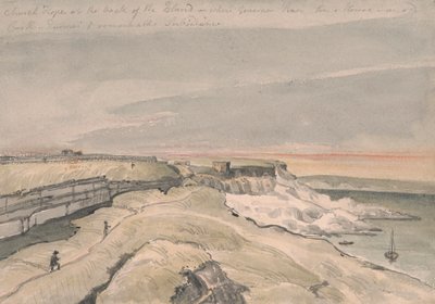 ドーセット州ポートランド島、チャーチ ホープ 作： George Cumberland