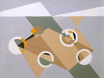 バローサイトのある風景、2003年 作： George Dannatt
