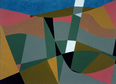 シャフトのある風景、2001 作： George Dannatt