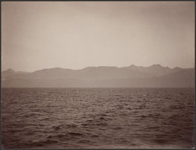 [海岸山脈と海岸線 #4】。］ 作： George Davidson